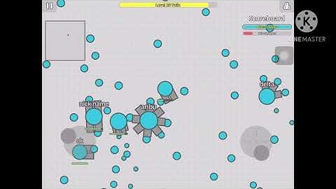 Deip.io #2 playing tag mode(on mobile)