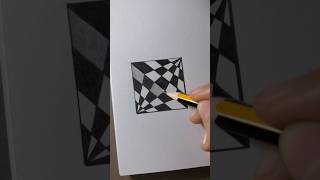 Easy 3D drawing  tutorial ✨ #drawing #3d #easydrawing