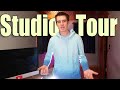 My YouTube Studio Tour + Sub $100 DIY Studio Setup