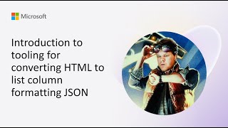 Introduction to tooling for converting HTML to list column formatting JSON