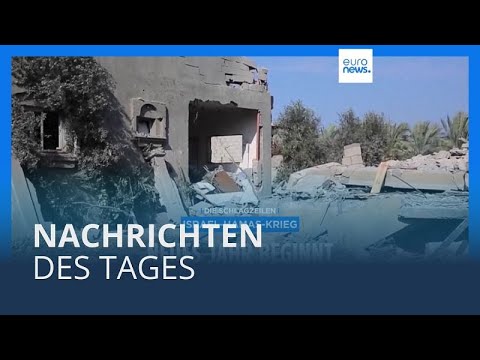 Nachrichten des Tages | 1. Januar - Mittagsausgabe