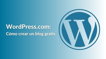 🎓 Cómo crear un blog gratis en WordPress.com (Usando Gutenberg)