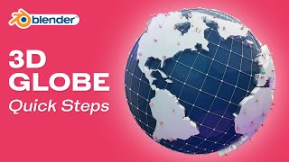 Mastering Blender: Create a Detailed Globe in Just a Few Steps!