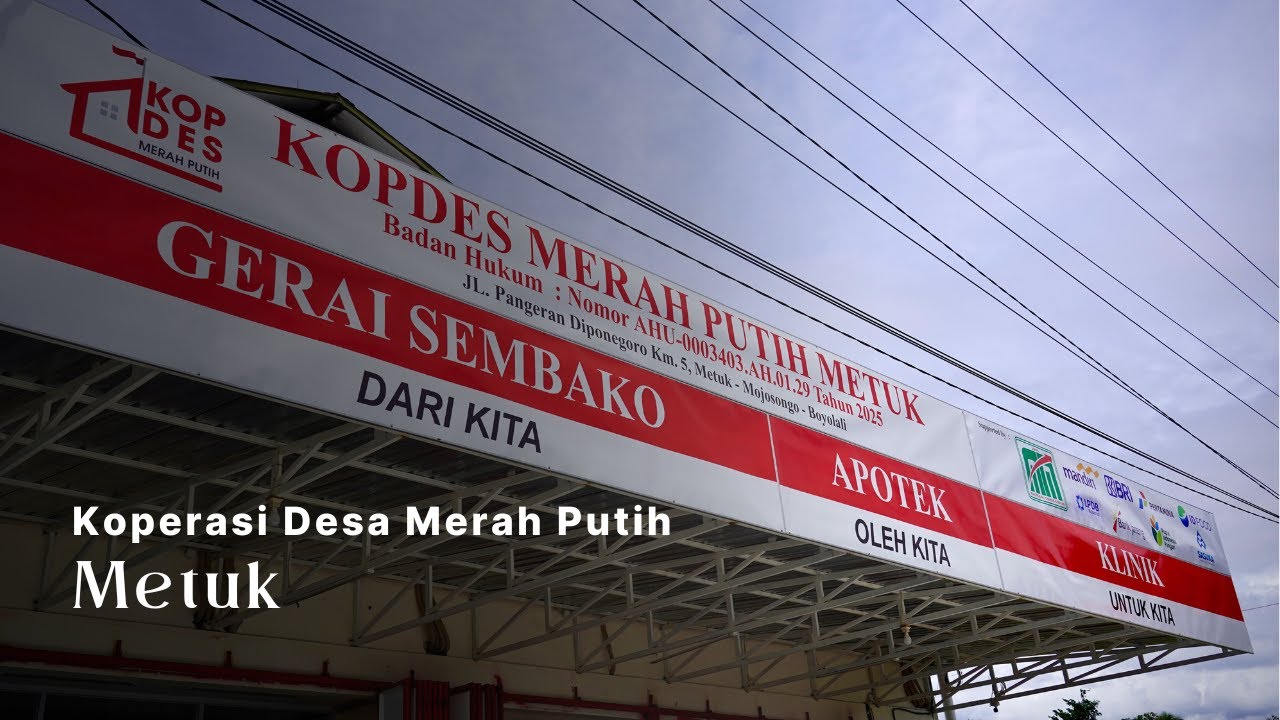 Koperasi Desa Merah Putih Metuk, Kabupaten Boyolali