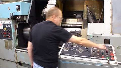 Online Auction Warner & Swasey SC-25 Turning Center