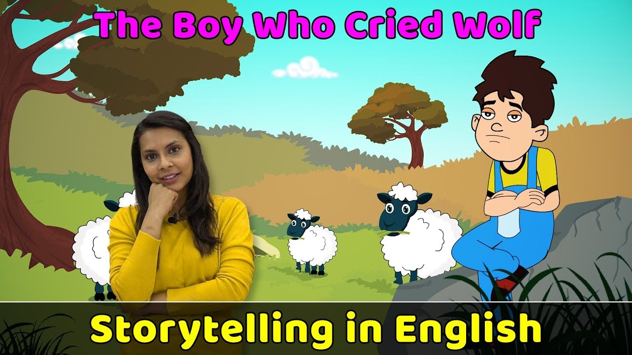The Boy Who Cried Wolf Story in English | Moral Stories in English Kids ...