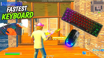 Steelseries Apex Pro Mini ASMR 🤩 OmniPoint Switches Fast Keyboard Fortnite Tilted Zonewar Gameplay 🎧