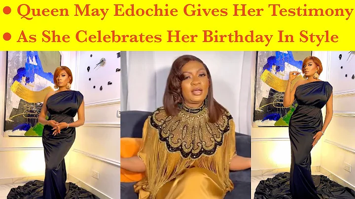 May Edochie joyfully gives her testimony as she celebrates her birthday in style