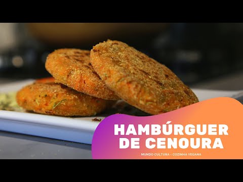 Vídeo: Como Cozinhar Hambúrgueres De Cenoura