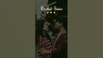 Brother And Sister Love❤😘🥀 WhatsApp Status Video ❣|| #love #lovequotes #lovewhatsappstatus #shorts