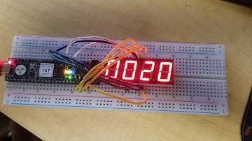 Cmod A7 FPGA Clock Driven Hexadecimal Counter Demonstration