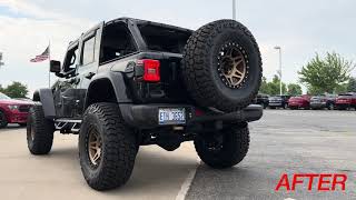 392 Jeep Wrangler Before & After Borla Performance Exhaust! 🔥😯