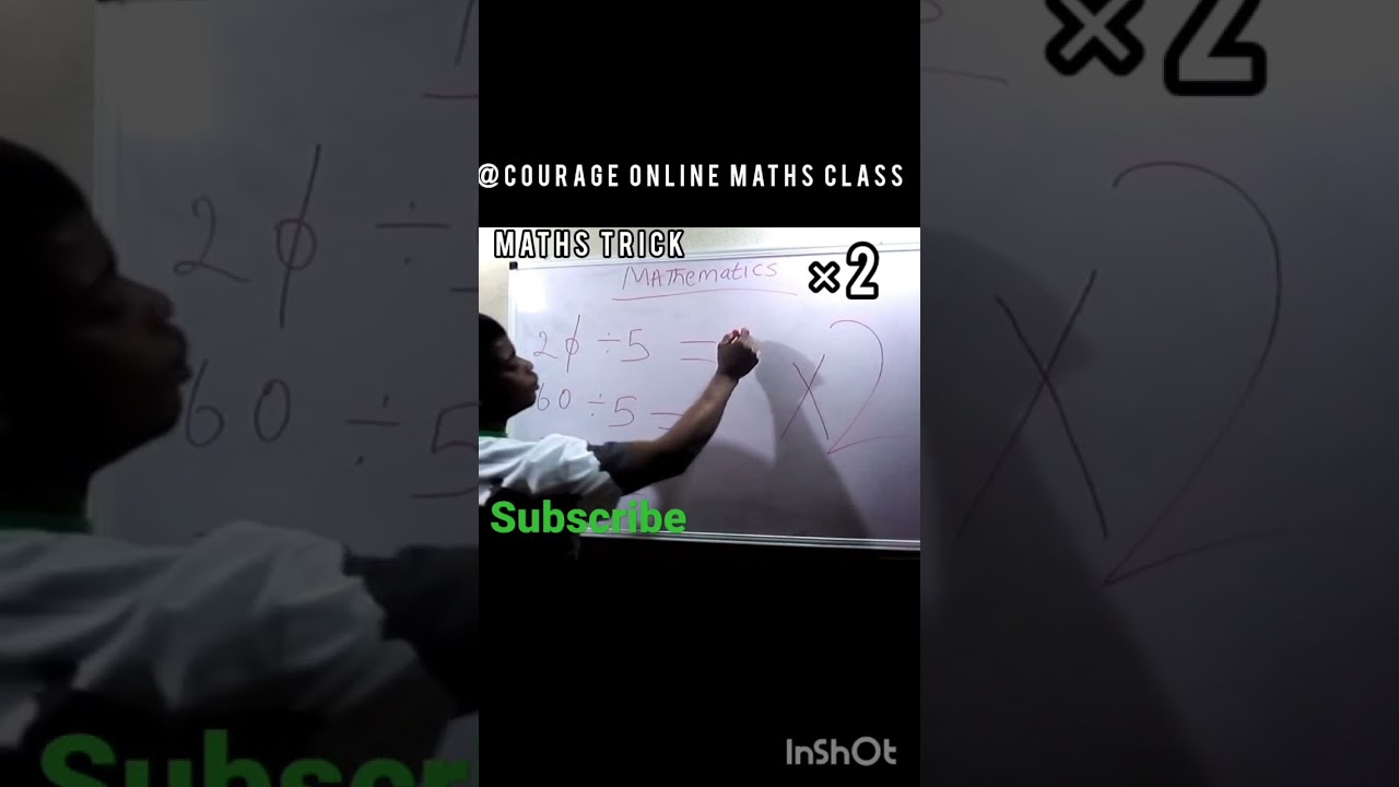 JAMB 5 division trick without calculator 