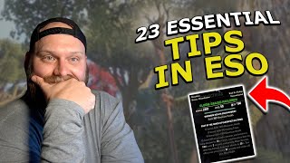 23 Essential Tips for ESO in 2023