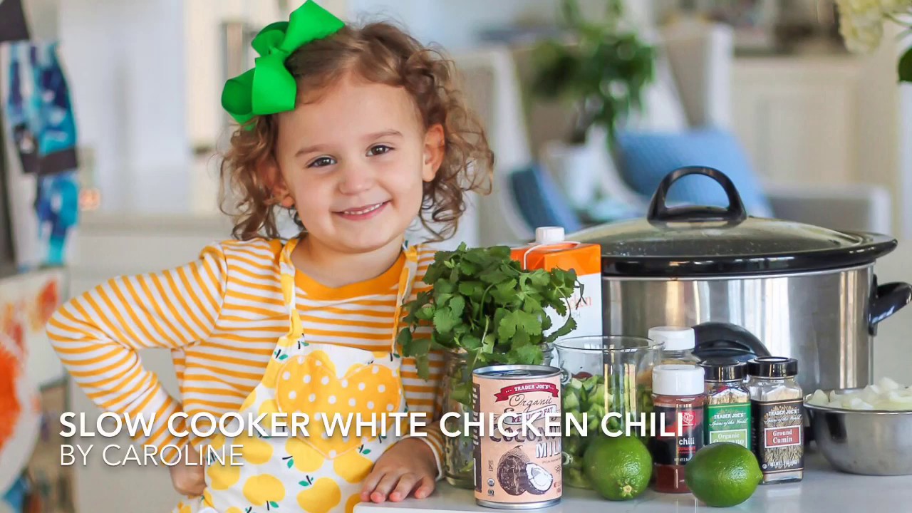 Caroline Cooks: White Chicken Chili - YouTube