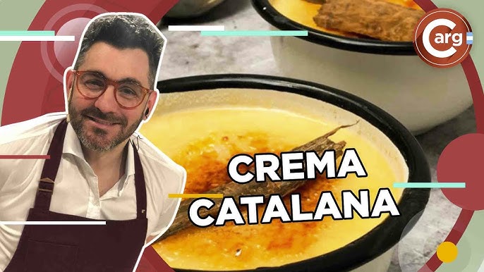 Crema catalana casera y deliciosa - Recetas de Esbieta