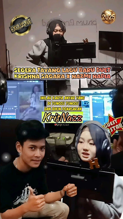 Lagu Duet Baru Nazmi Nadia X Krishna Sagara Patenggang Kembang Malati Vlog Rekaman Bandung Music