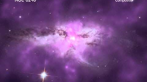 CXC: Tour of NGC 6240