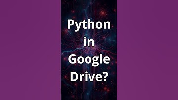 Start Coding Python for Machine Learning with Google Drive + Colab [1]  #python #machinelearning