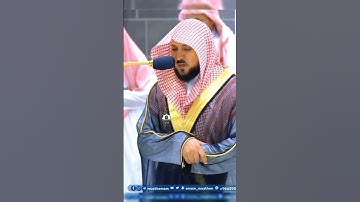 تلاوة تحبيرية الشيخ ماهر المعيقلي من سورة الأحزاب