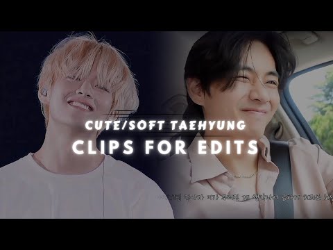 cute/soft taehyung clips for edits