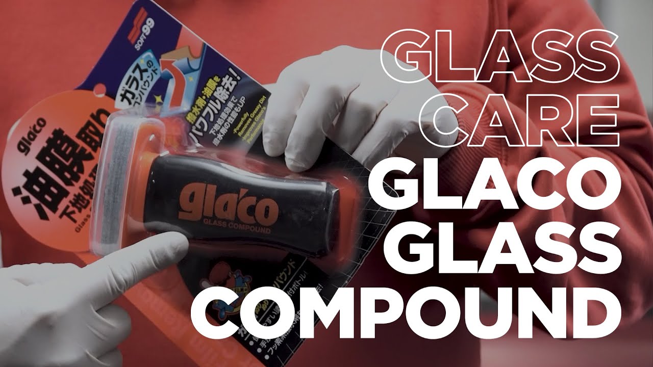 Soft99 - Glaco Glass Compound 100ml – The Carshop
