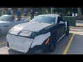 2024 ford mustang s650 spotted walk around and exhaust sound