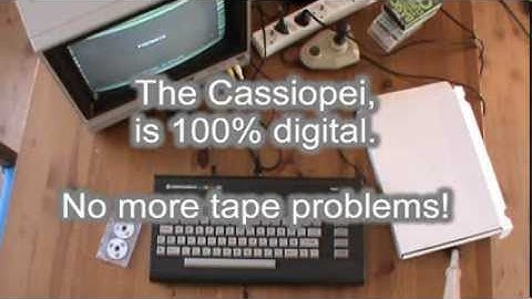Cassiopei info 05 - Tapes and .TAPs on a C16