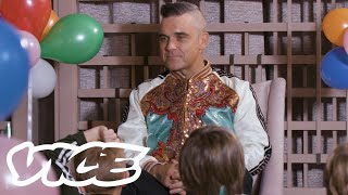 Robbie Williams Gets Interviewed By Cute Kids