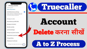 truecaller account delete kaise karen ? How to delete truecaller account/Id easy way