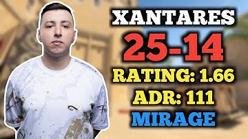 CS2 POV | XANTARES (25-14) FACEIT RANKED (MIRAGE) | COM VOZ