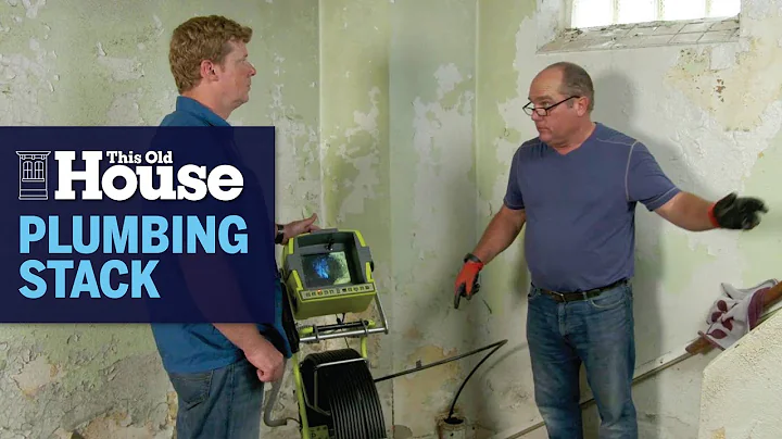 How to Diagnose a Main Plumbing Stack | This Old H...