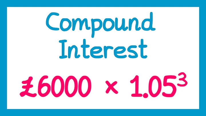 Compound Interest - GCSE Maths