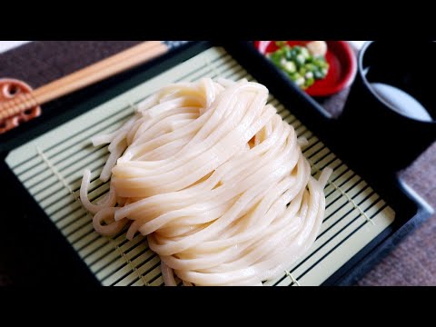 Zaru Udon & Homemade Mentsuyu Dipping Sauce. (Chilled Udon Noodles Recipe) ざるうどん&めんつゆレシピ(作り方)