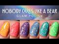 💅 Nobody Cares Like A Bear by Glam Polish | Natural Nail Swatches