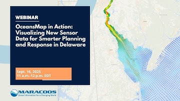 OceansMap in Action: Visualizing New Sensor Data for Smarter Planning and Response in Delaware