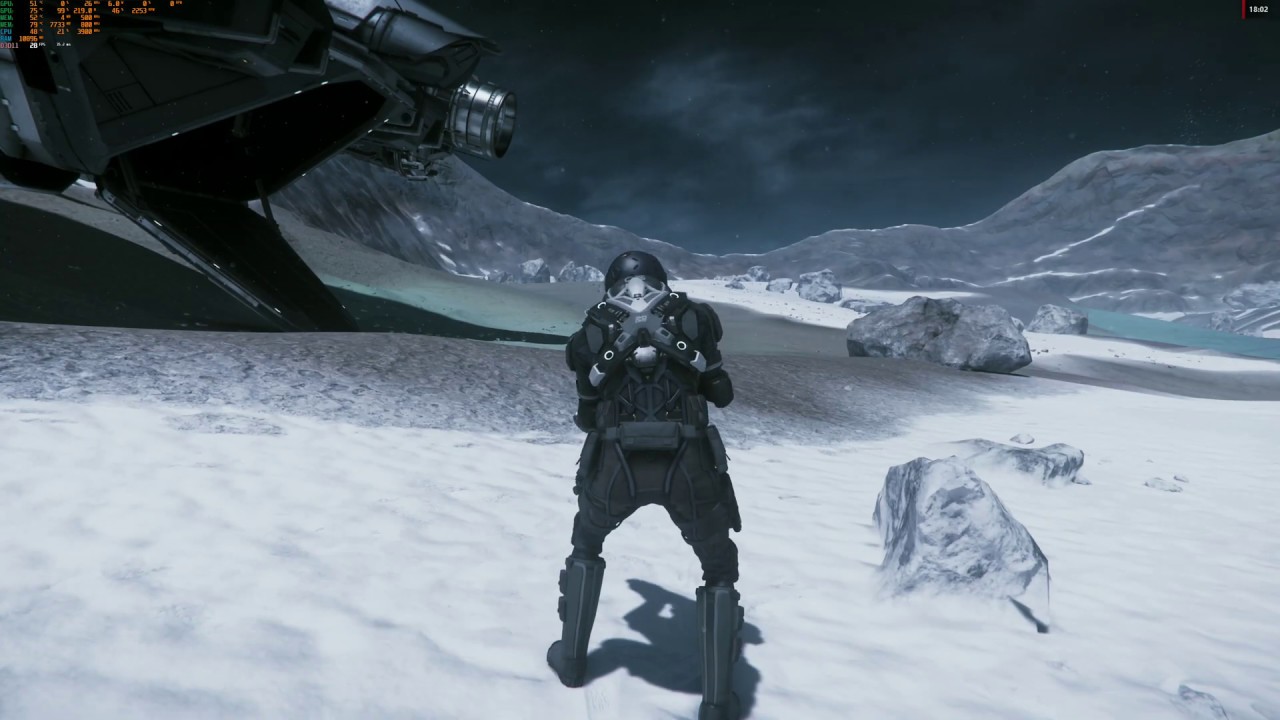 Star Citizen Alpha 3.3.6 RX Vega 64 [HBCC Enabled] Threadripper