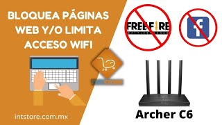 Bloquear páginas web y aplicaciones en la TODA LA RED con cualquier dispositivo TP-Link (Archer C6) screenshot 5