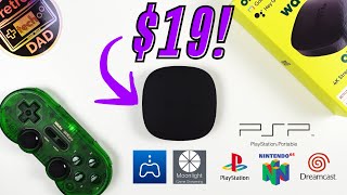 $19 Emulation Box? ONN. Google TV (2ND Gen - 2023) Android Gaming | Streaming | PSP | DC | PS1 | N64