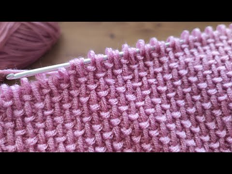 Super Tunusian Crochet Knitting Model. Tunus işi yelek,bebek battaniyesi modeli