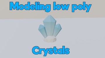 How to Model Low Poly Crystal in Blender