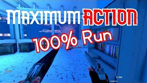 Maximum Action 100% SPEEDRUN (FWR) 07:52.83 (v0.41)