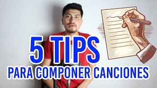 Vignette de la vidéo "5 Tips Para Componer Canciones"