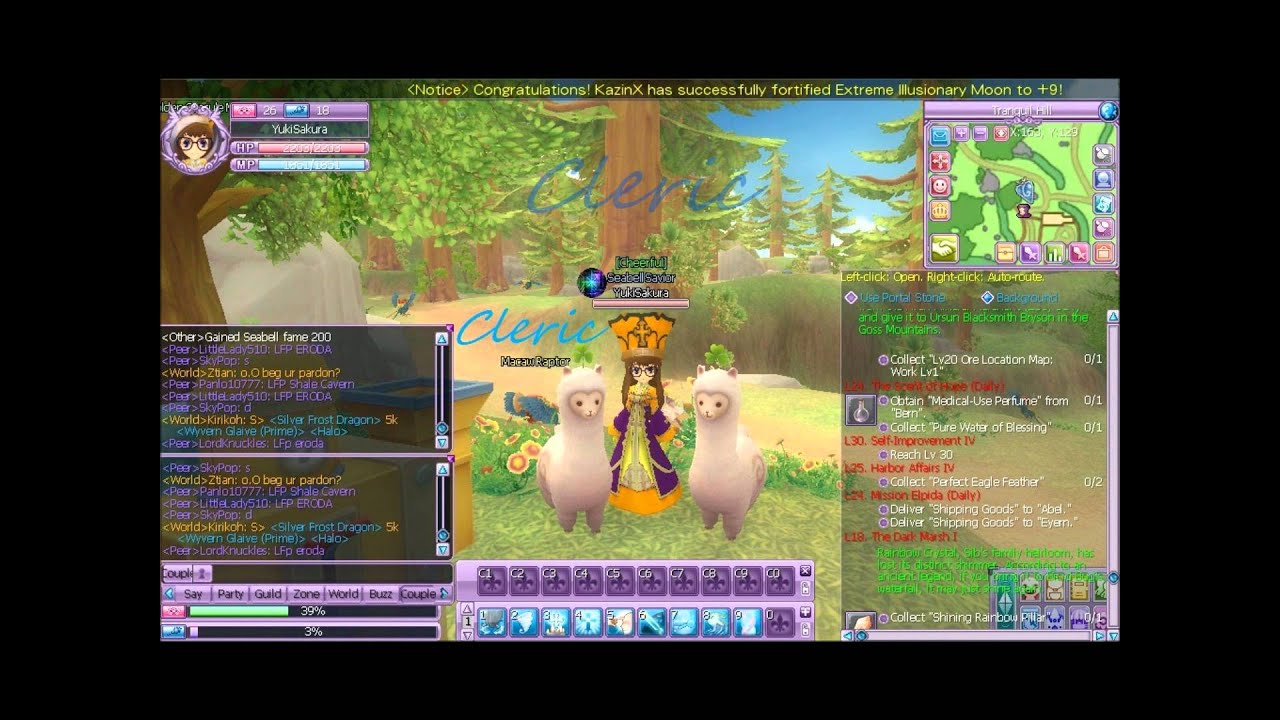 Eden Eternal my characters