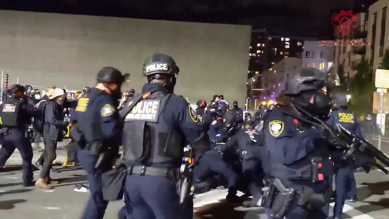Several Arrested during last night Portland Riots October 20, 2020 ...