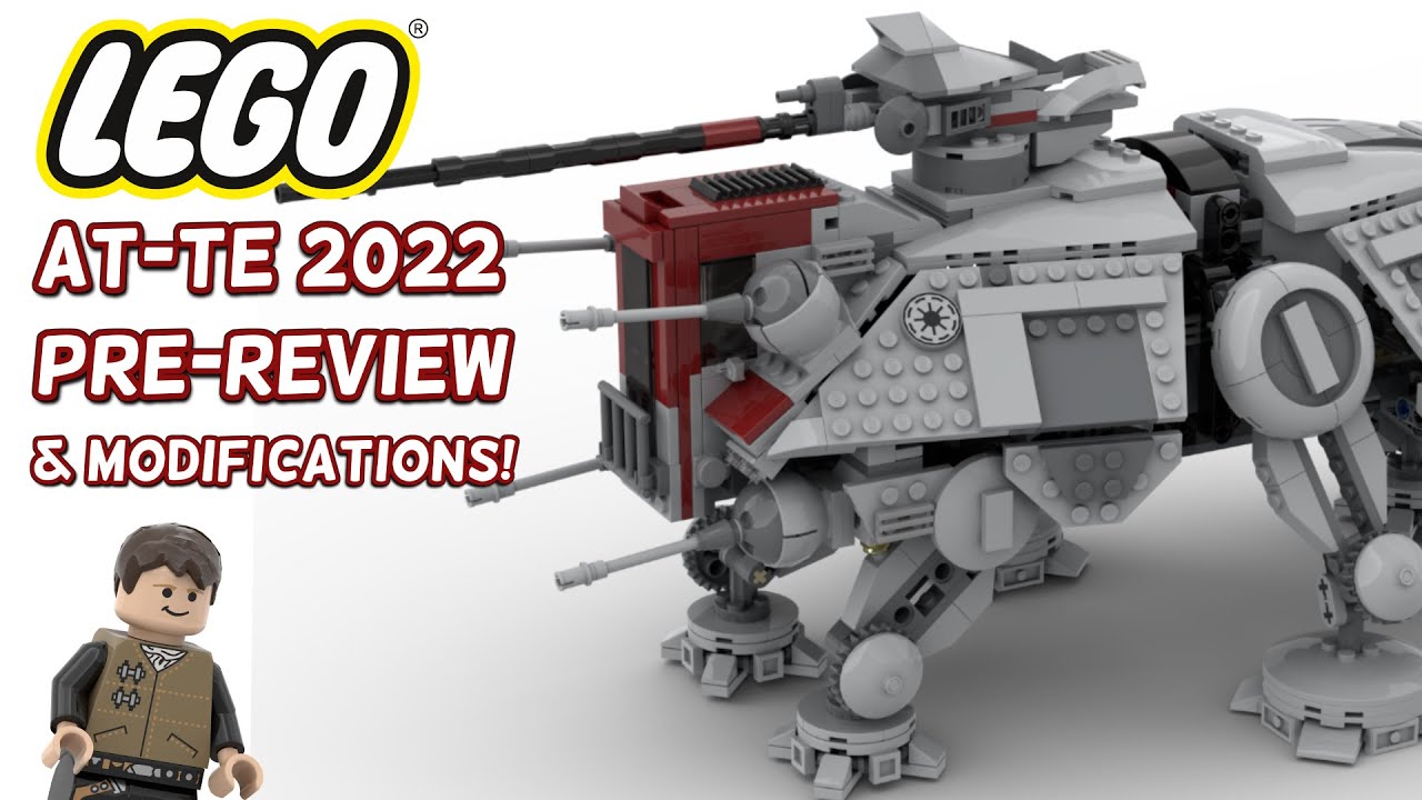 Lego Star Wars 2022 ATTE Prereview and MODIFICATIONS! YouTube