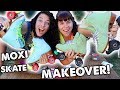 EXTREME SKATE MAKEOVER with Pigeon & Indy!