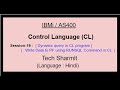 Write pf using runsql in cl program dynamic  write file records using cl program  dynamic sql