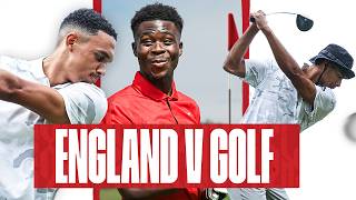 Thumbnail for Saka SHOCKS The Squad, Kane's Pile-Driver! & Trent and Jude Battle It Out 🤣 ⛳️ | Inside Access