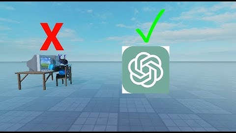 Making A Roblox Game Using ChatGPT (USING A WEBCAM!?!?)
